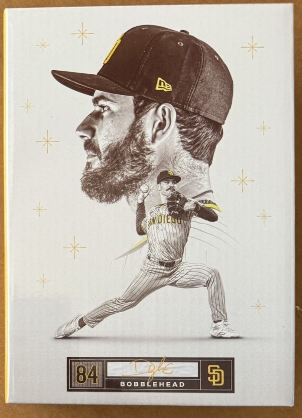 San Diego Padres Dylan Cease No-Hitter Bobblehead 9/10/2025 Game